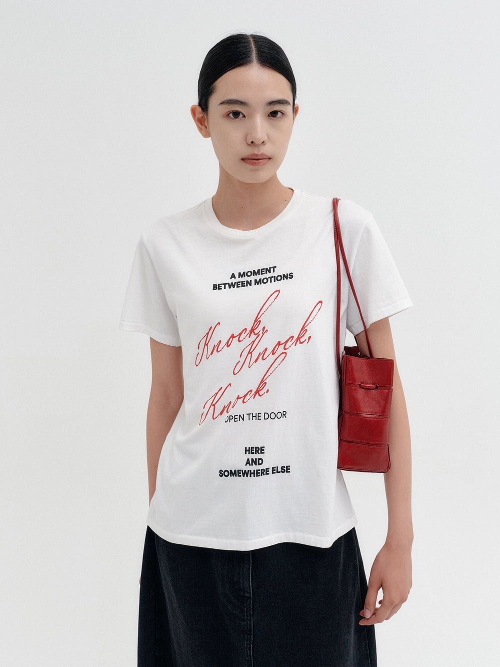 EENK Graphic Print T-shirt - White