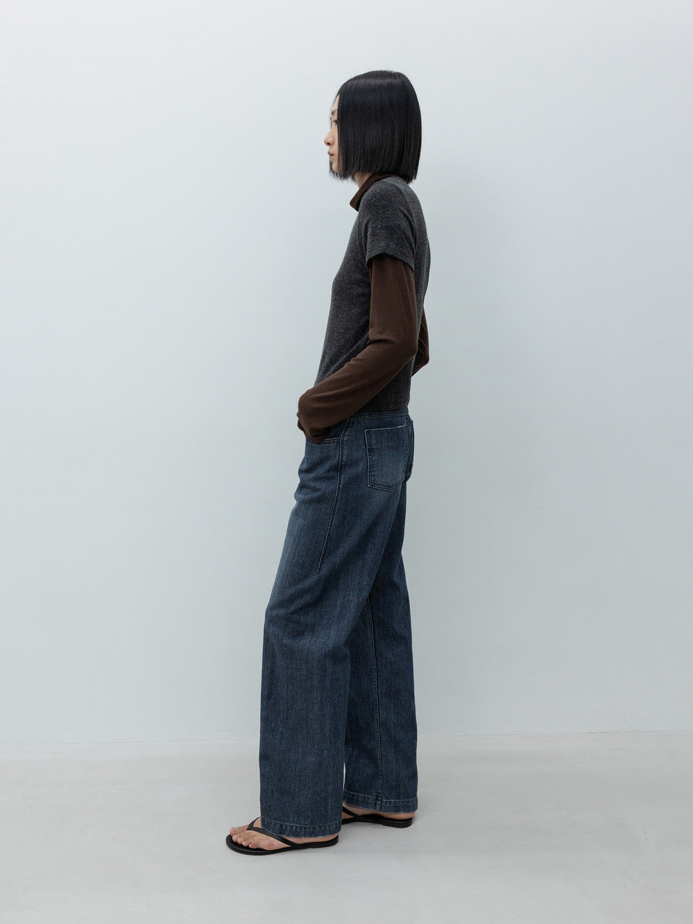 Low Classic Classic Straight-Fit Denim Deep Blue