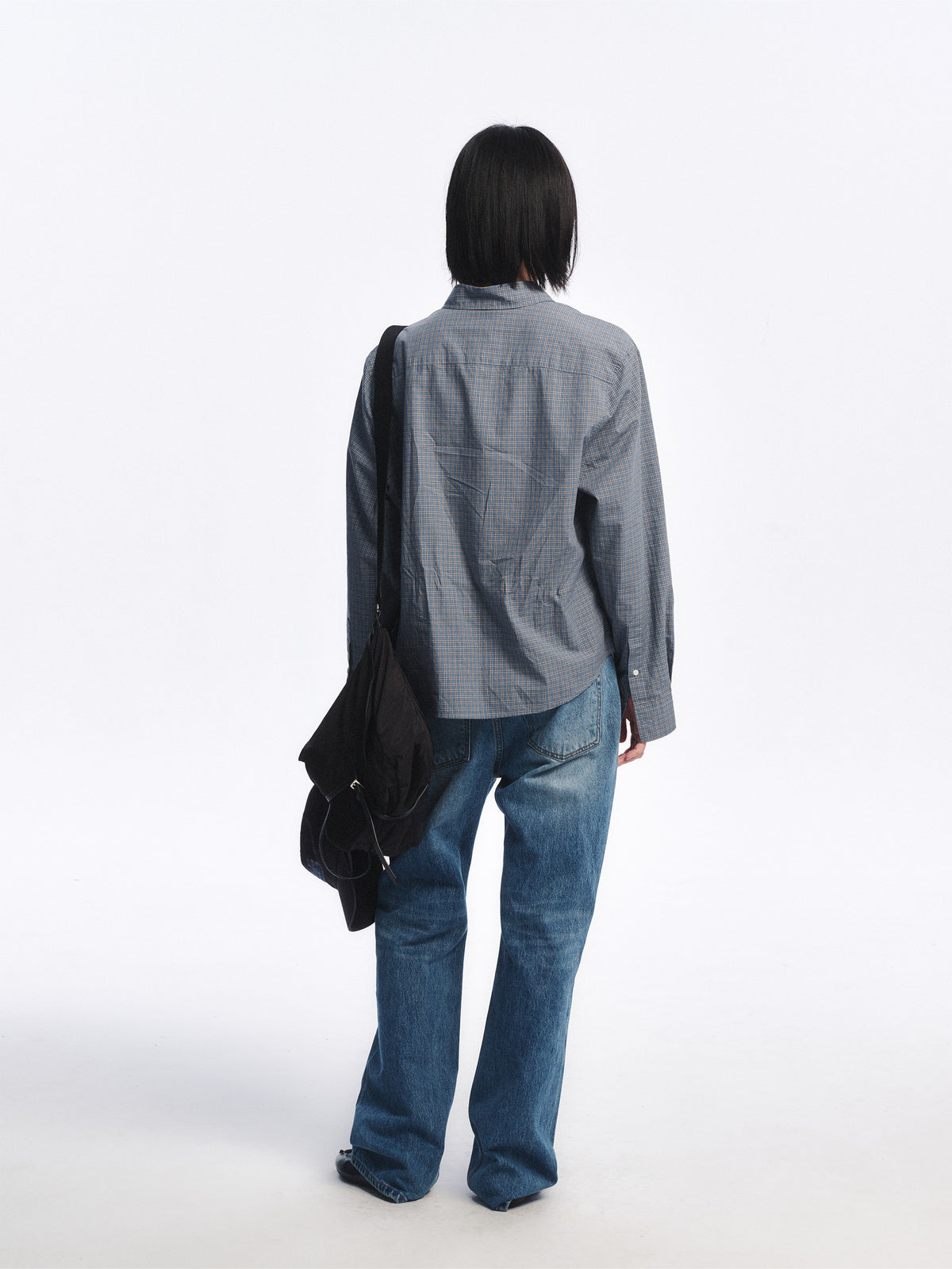 Low Classic Regular-Fit Lc Checked Shirt Vintage Blue
