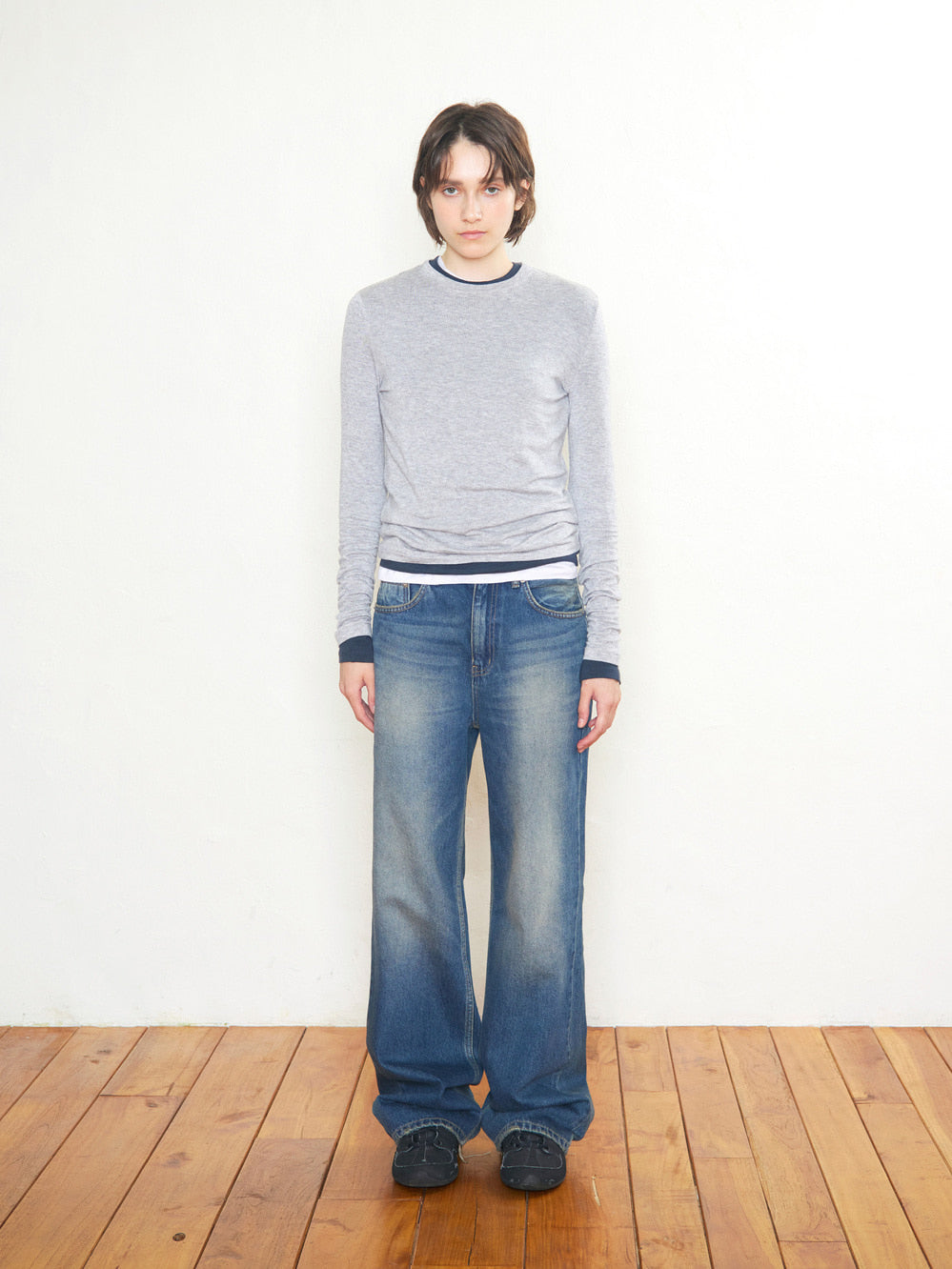 Low Classic Vintage Relaxed-Fit Jeans Mid Blue