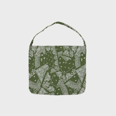 PAISLEY ECO BAG-KHAKI