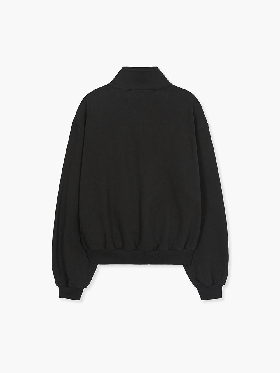 Marge Sherwood Half Zip-Up Sweatshirt black