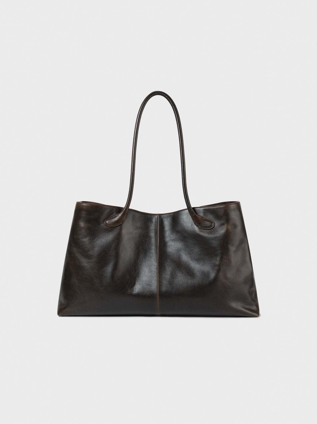[low_classic] HARICOT BAG  
LEATHER BROWN