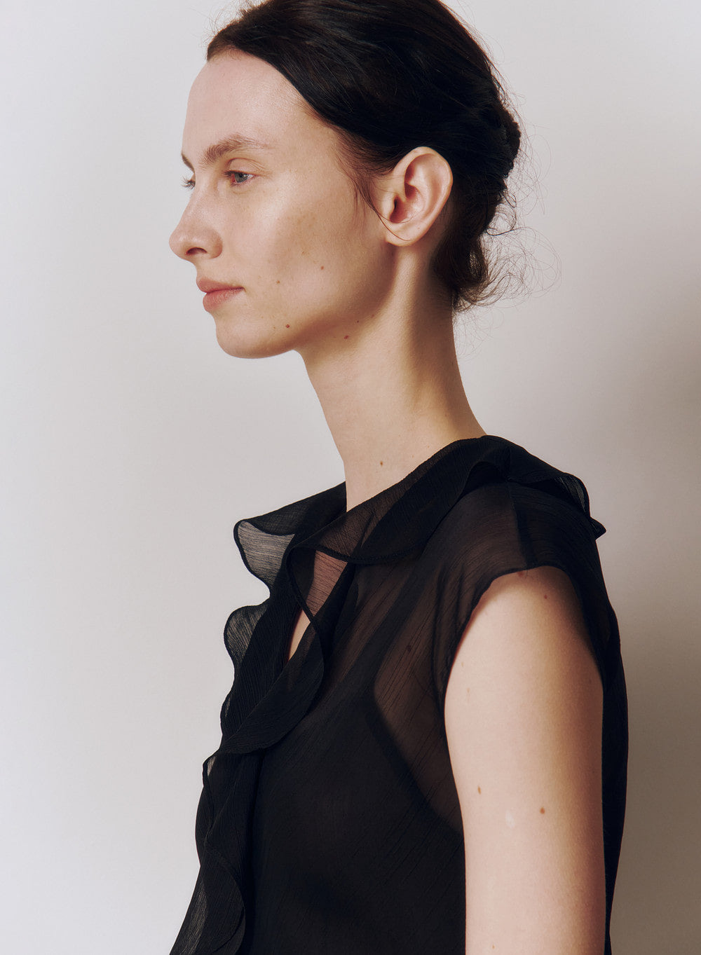 Kindersalmon Gamache Fluid Blouse Black