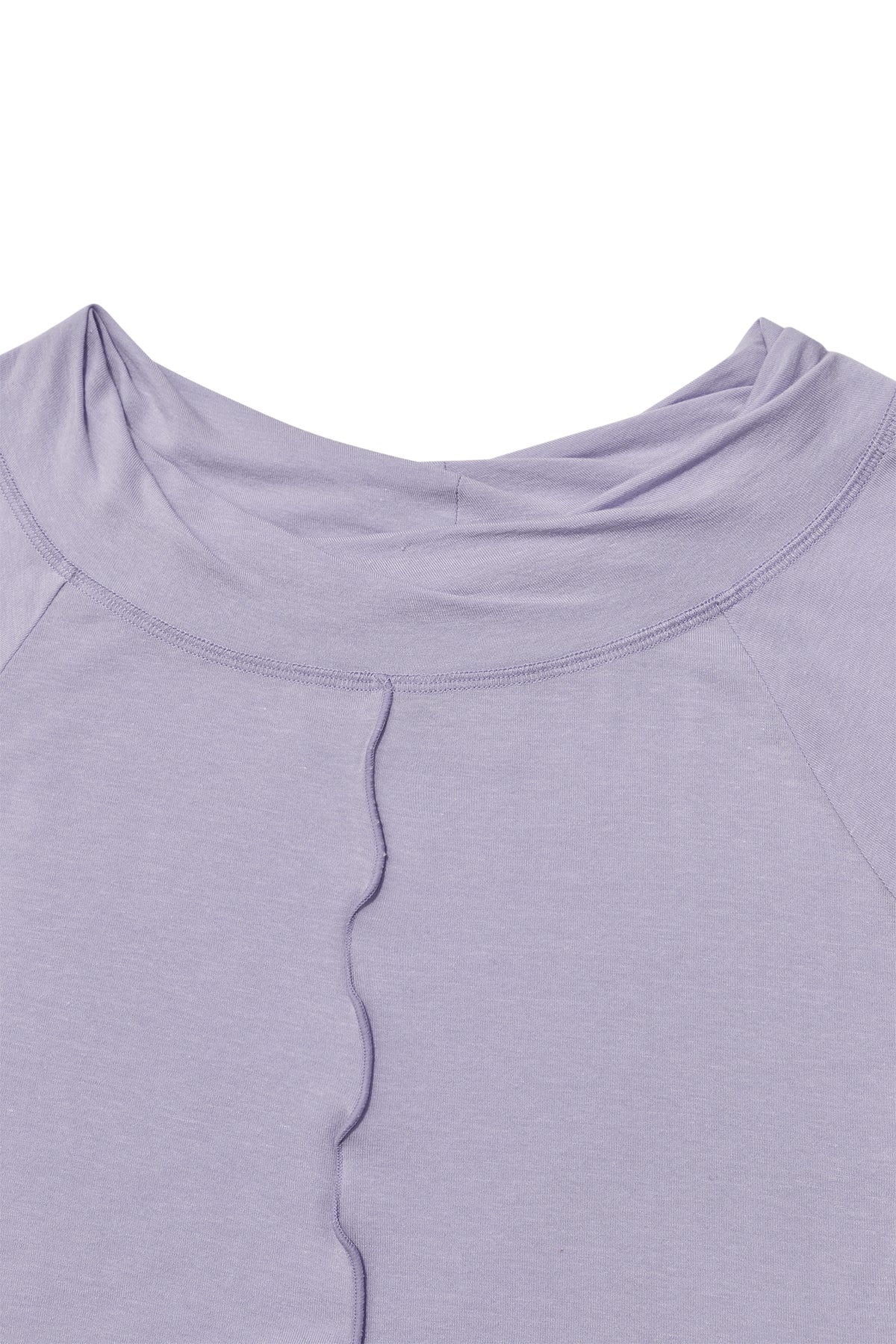 [matinkim] WIDE NECK RAGLAN LONG SLEEVE IN LILAC