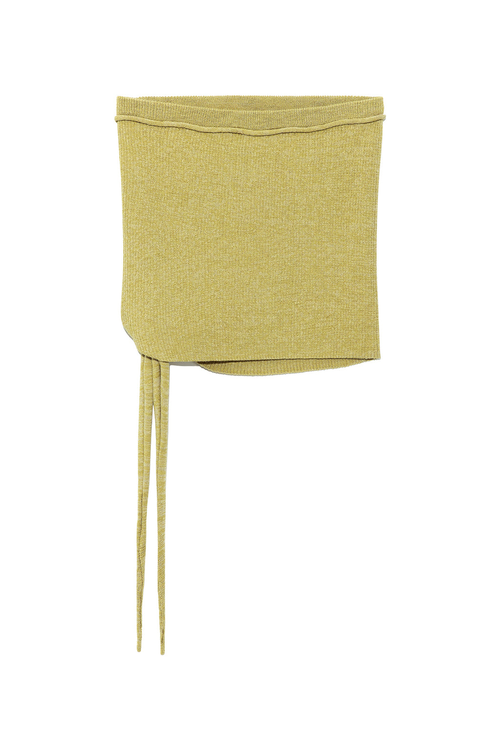 [matinkim] SIDE STRING TUBE TOP IN OLIVE