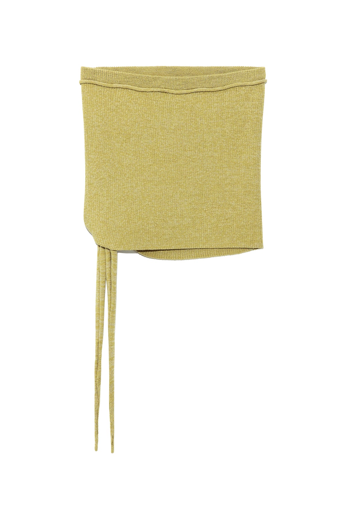 [matinkim] SIDE STRING TUBE TOP IN OLIVE