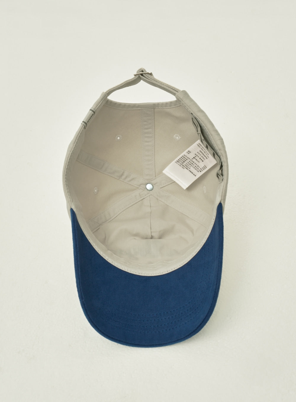 [satur] Bon Voyage Contrast 5 Panel Ball Cap - Blue