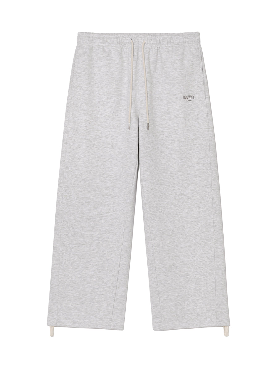 GLOWNY G Drawstring Sweatpants (Gray)