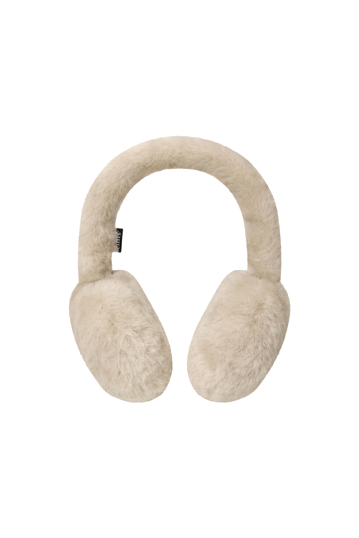 Emis Two Tone Logo Earmuff-Beige