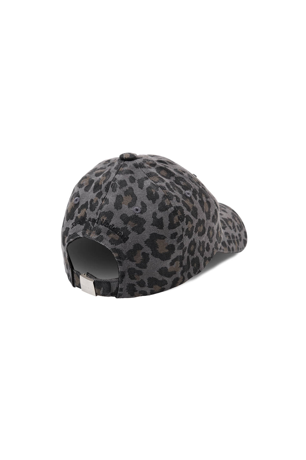 [matinkim] MATIN LEOPARD VOLUME LOGO BALL CAP IN DARK GREY