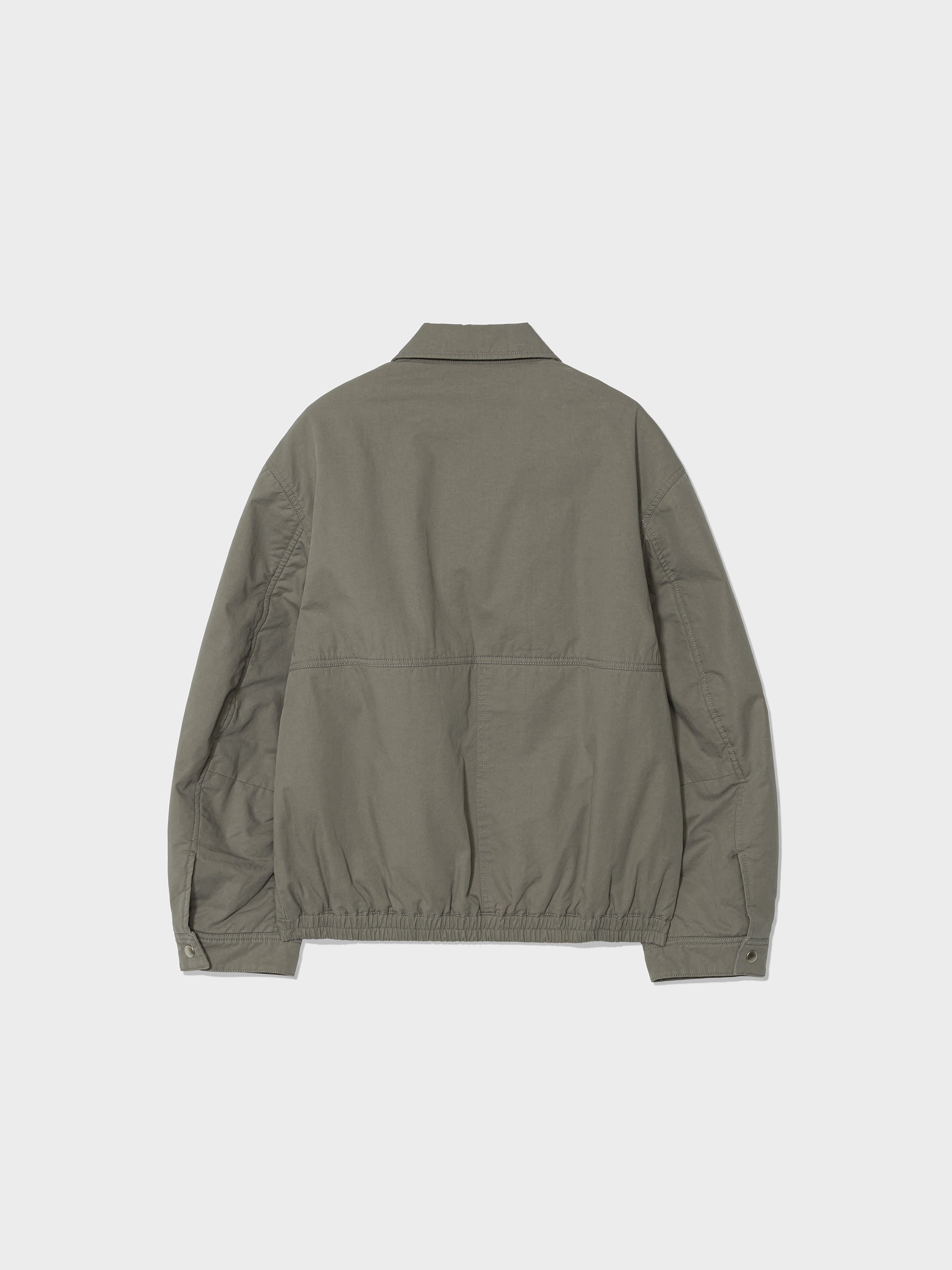 Low Classic Washed Cotton Jacket Khaki Beige