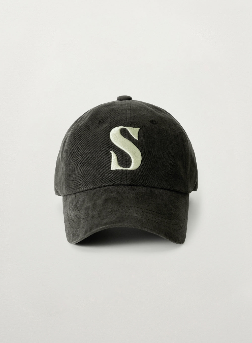 [satur] Vintage Casual Ball Cap - Charcoal