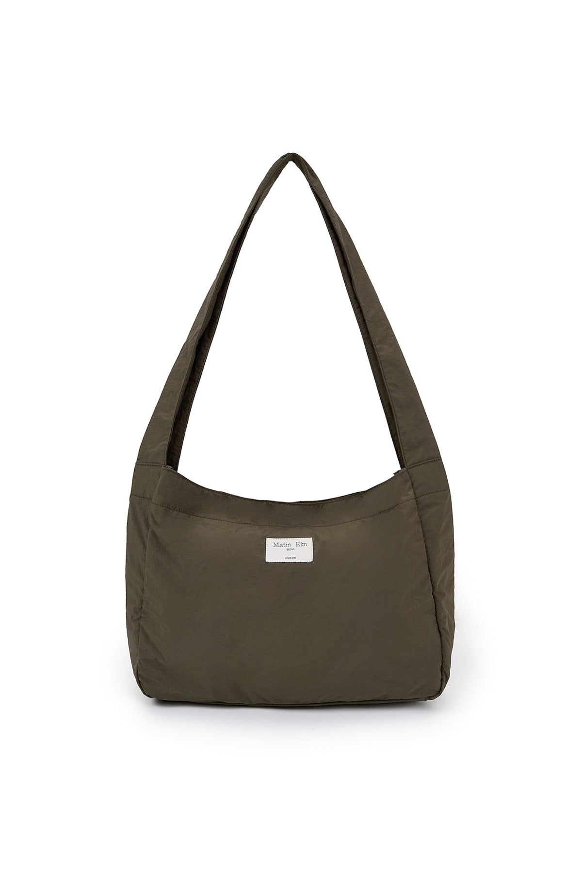 [matinkim] MATIN CRISP BIG ECOBAG IN KHAKI