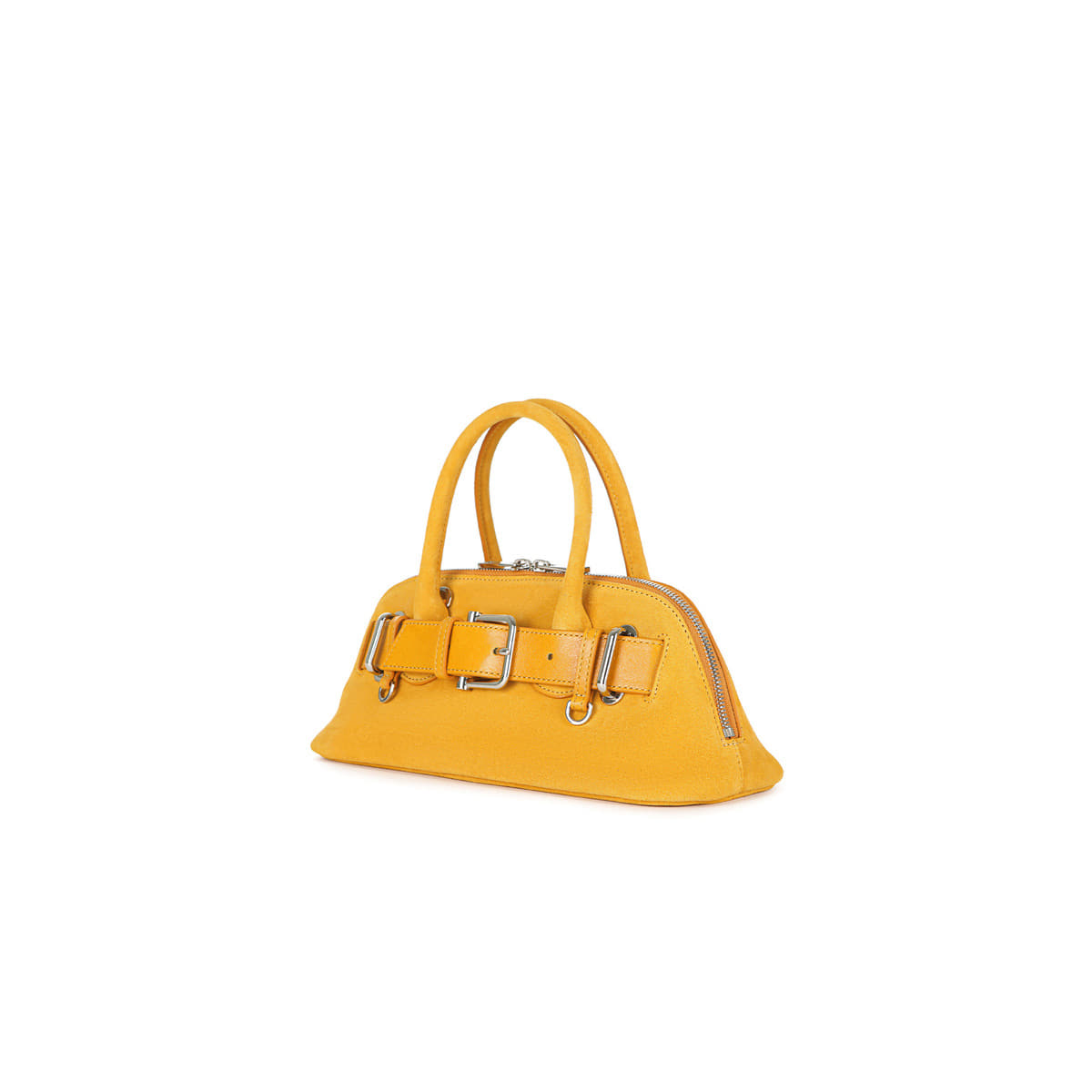 Osoi Zip Brocle Mini Suede Mustard Combi