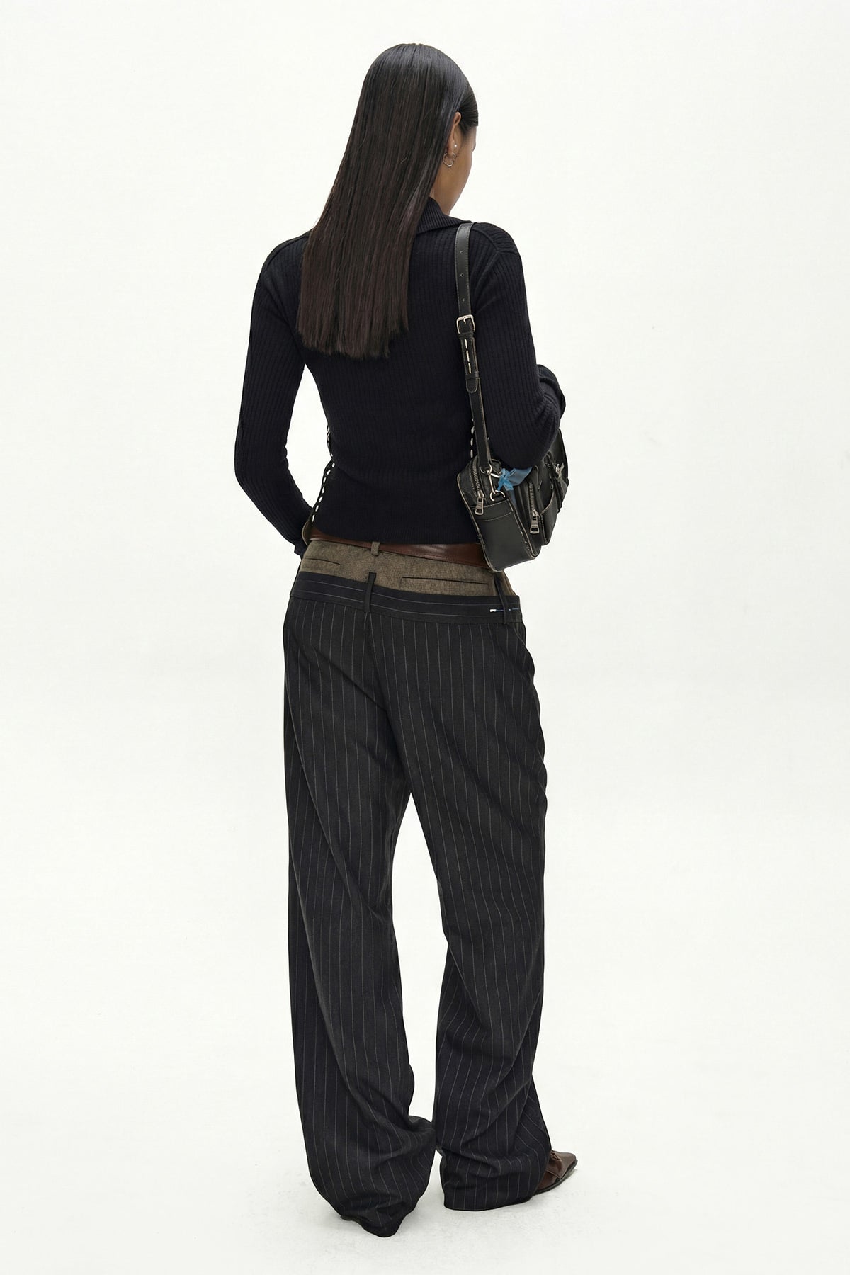 Andersson Bell Cashmere Hand Stitched Rib Cardigan