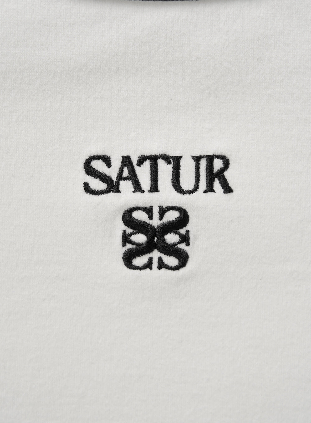 [satur] (W) Apero Crop Ringer T-Shirt - White