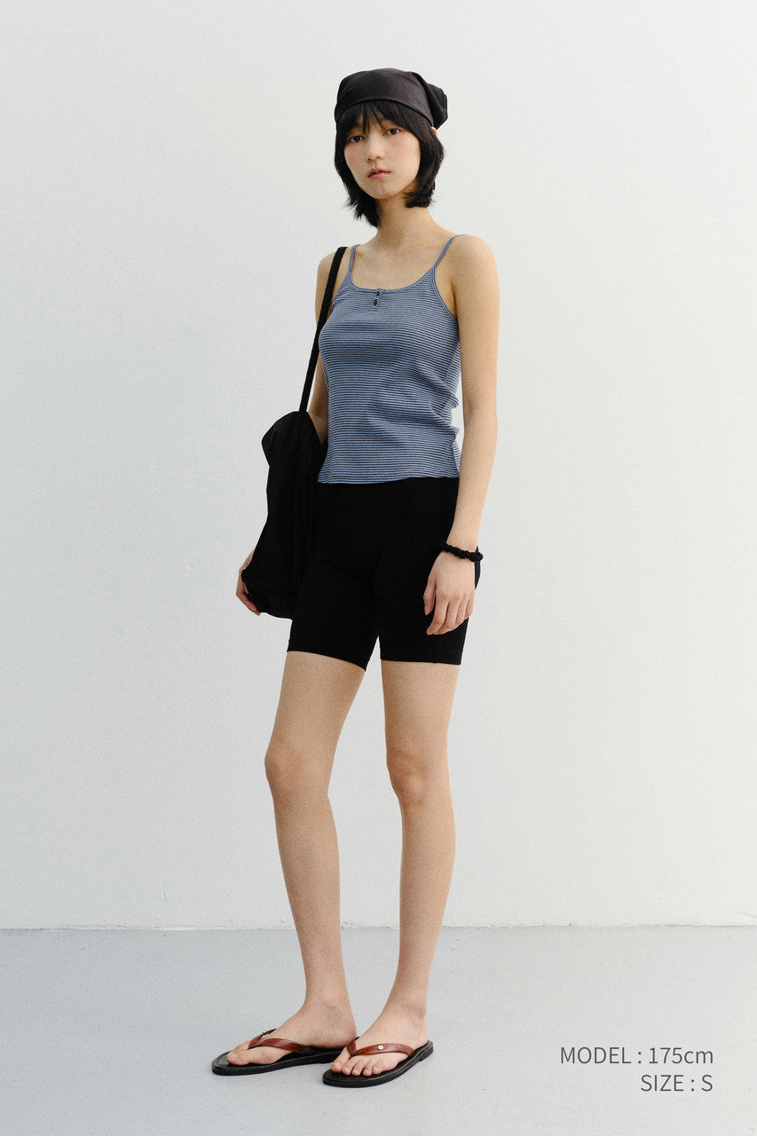 Dunst Petit Sleeveless Top Blue Stripe