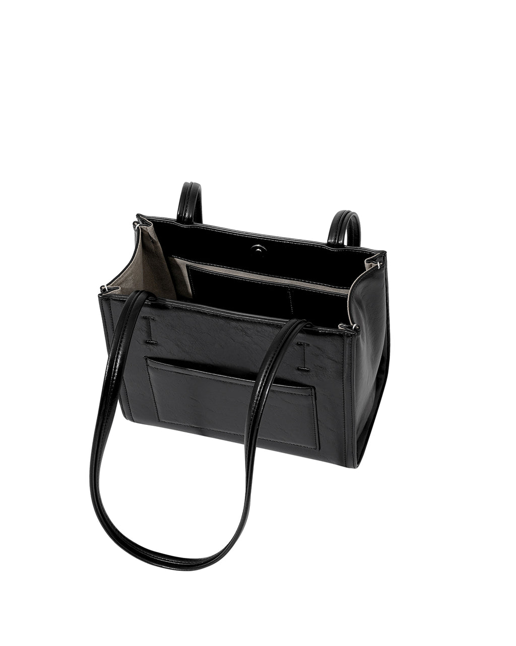Mini Oblong Bag in Black
