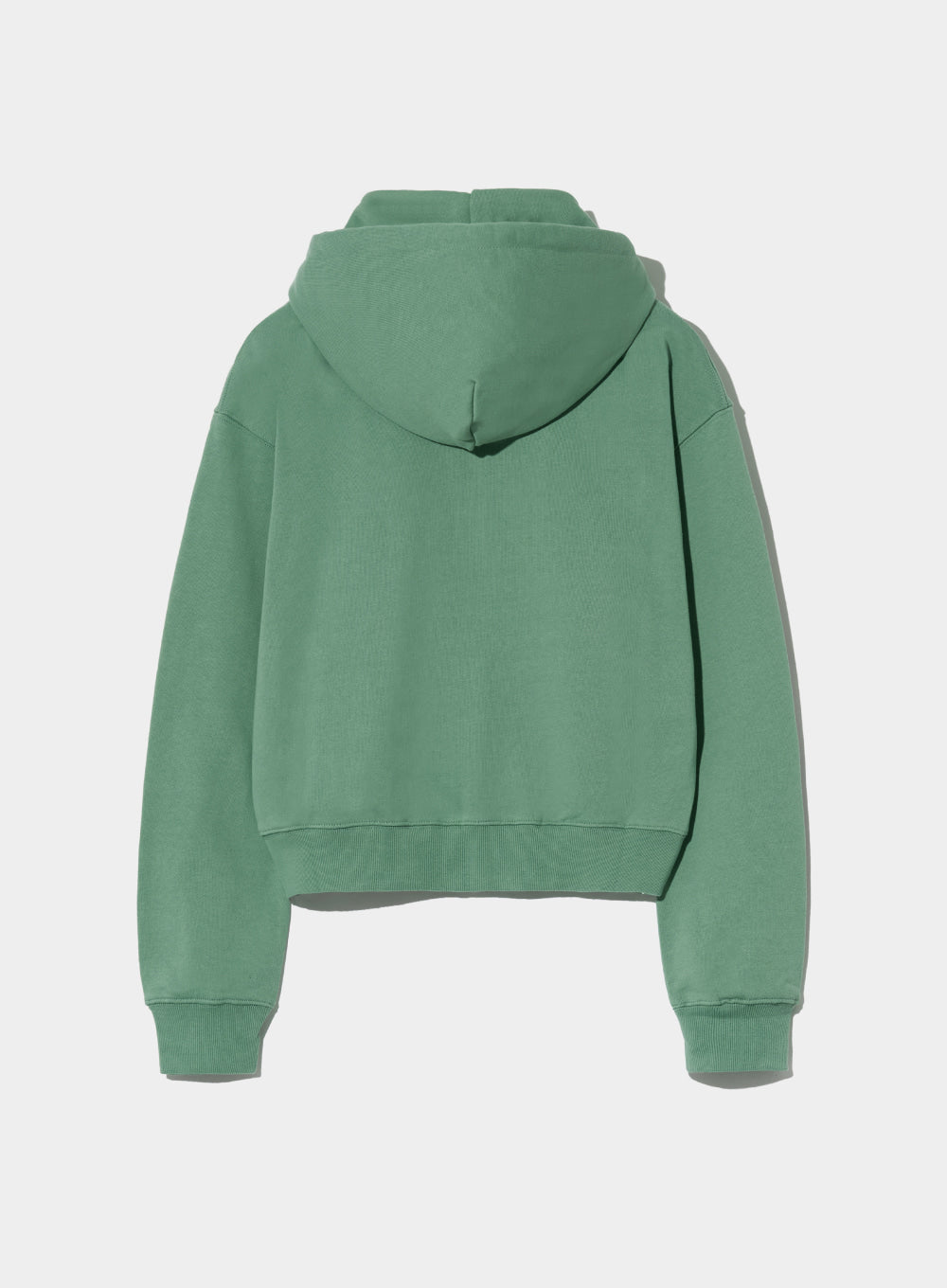 [satur] (W) Teo Cotton All Day Hood Zip-Up - Sage Green