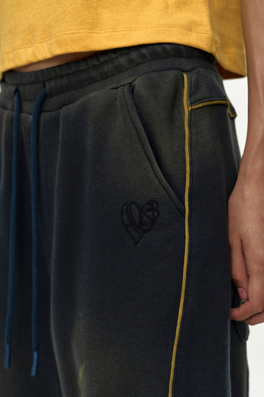 Andersson Bell Unisex Piping Line Dyed Sweat Pants