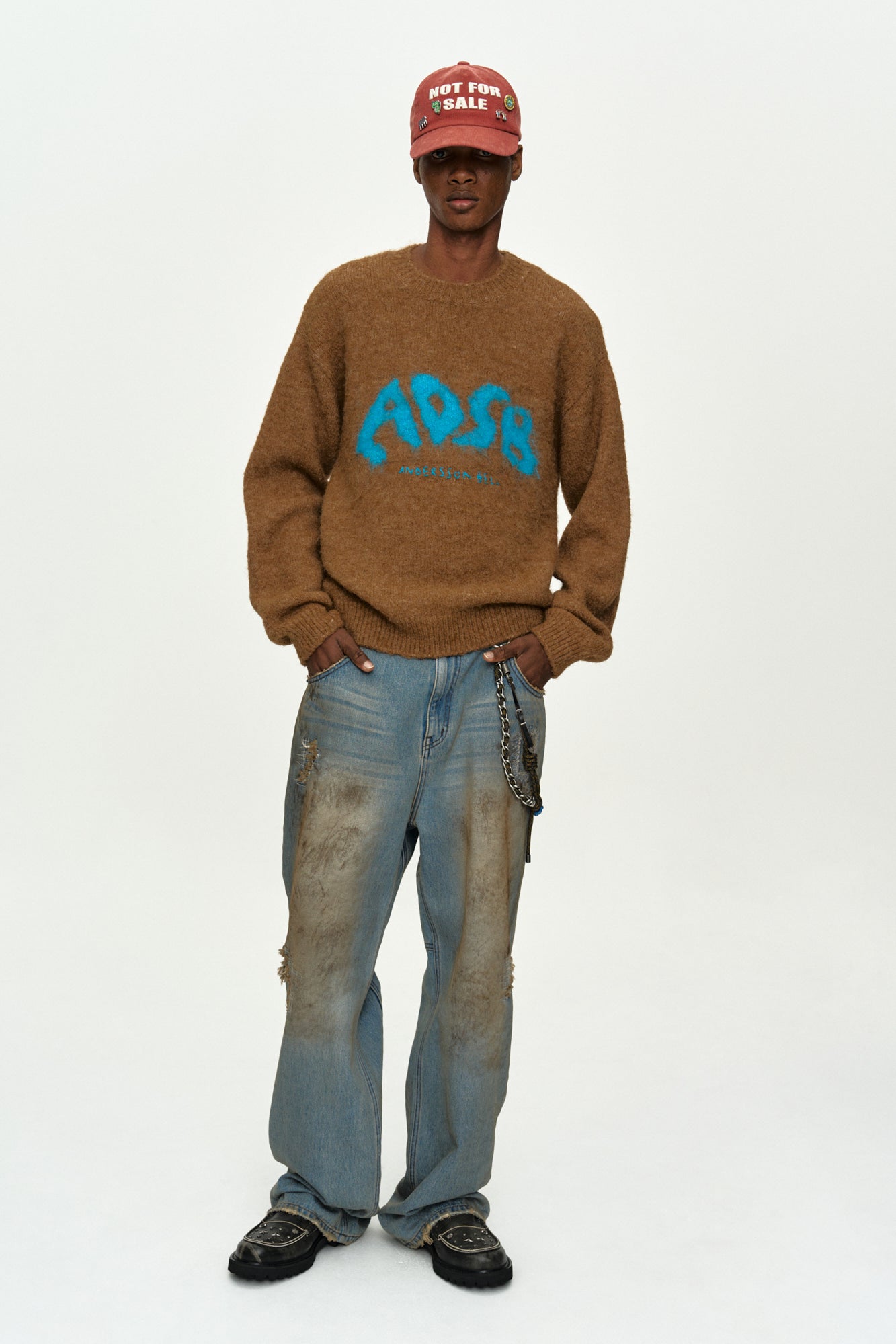 Andersson Bell Adsb Intarsia Crew-Neck Sweater