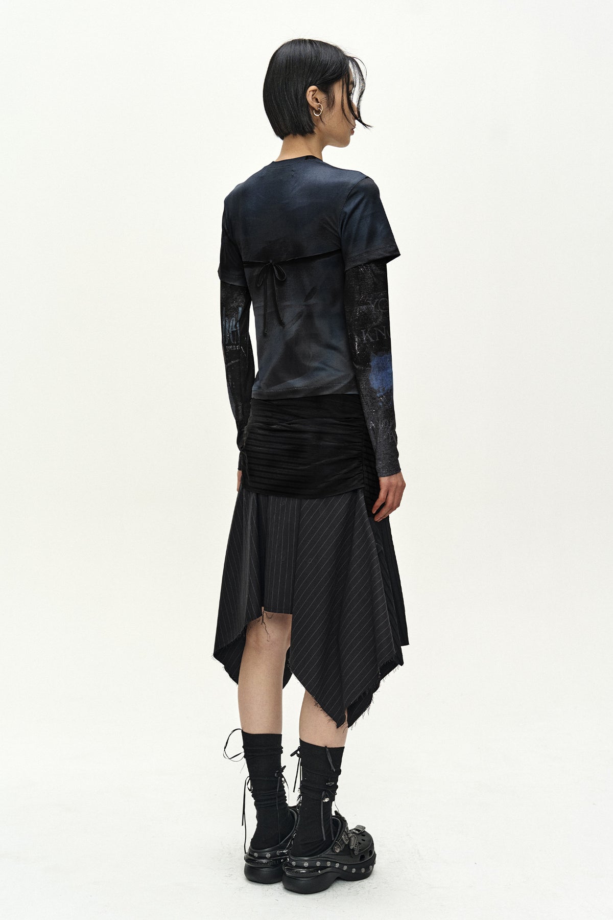 Andersson Bell Sue Wrapped Shirt Asymmetric Skirt