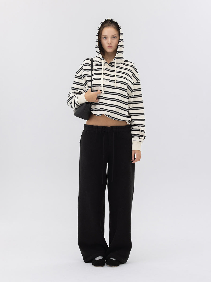 GLOWNY G Fleece Pants (Black)