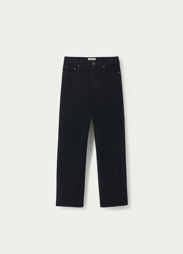 Nothing Written Morrow corduroy pants (Jet black) (Pre-order, ships from Oct 27)