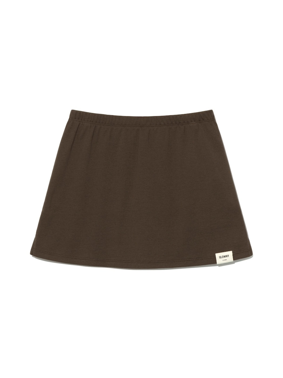 GLOWNY G Classic Mini Skirt (Choco)
