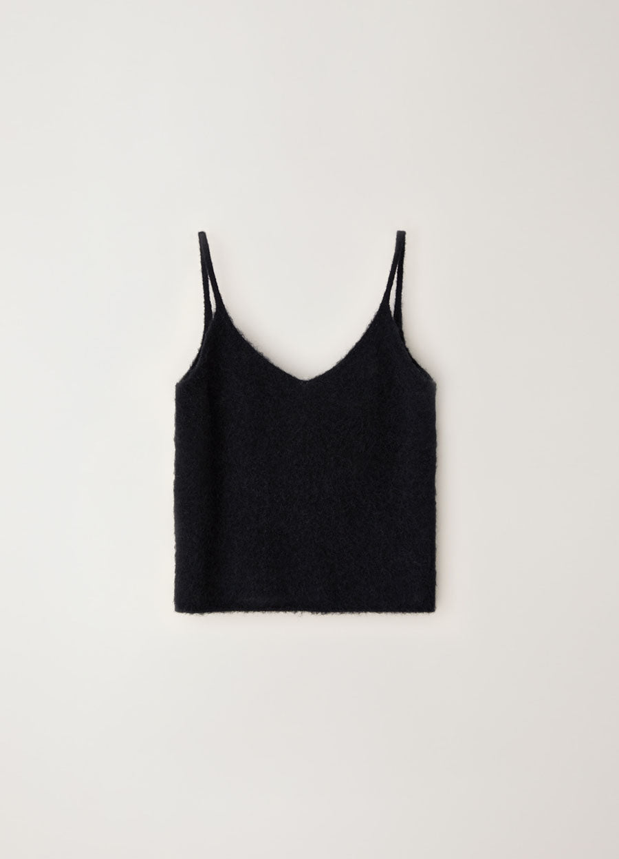 Nothing Written Kotte alpaca sleeveless knit (Black)