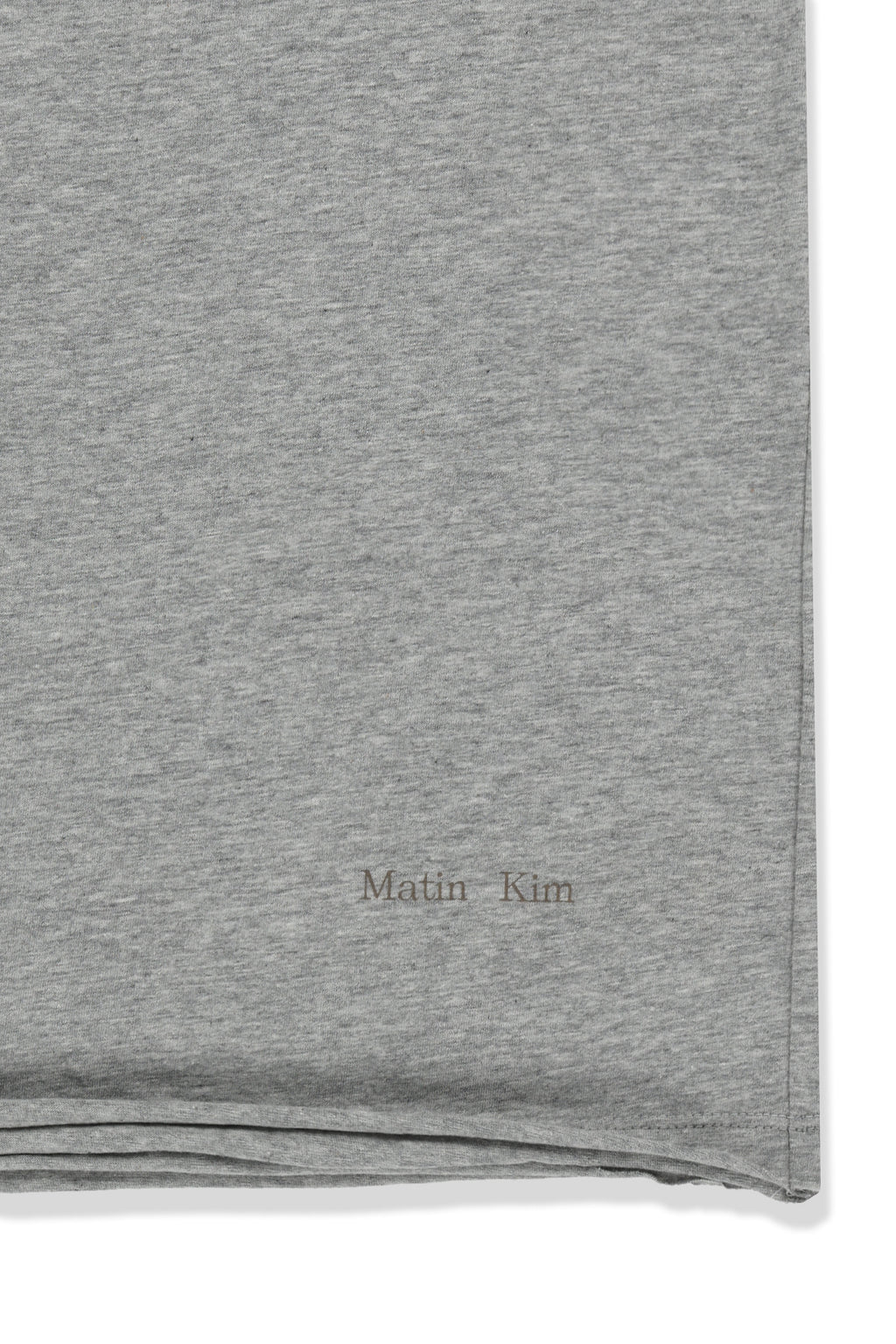 Matinkim Twist Shoulder Sleeveless Top IN Grey