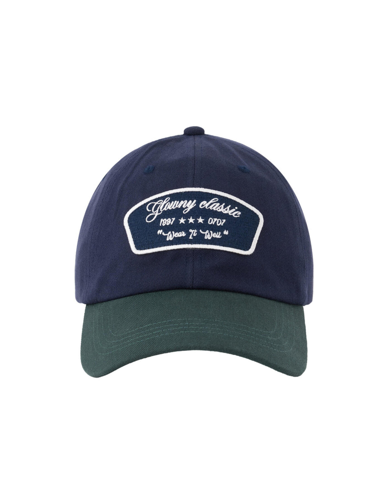 GLOWNY G Patch Cap (Navy Green)