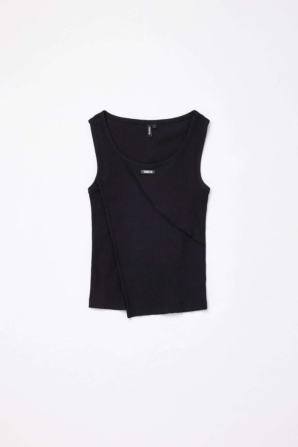Matinkim Matin Kim Ribbed Slim Sleeveless IN Black
