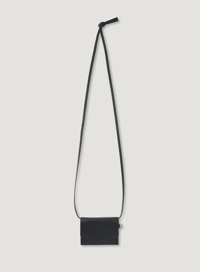 Mango Maniplease City Mirror Wallet Black