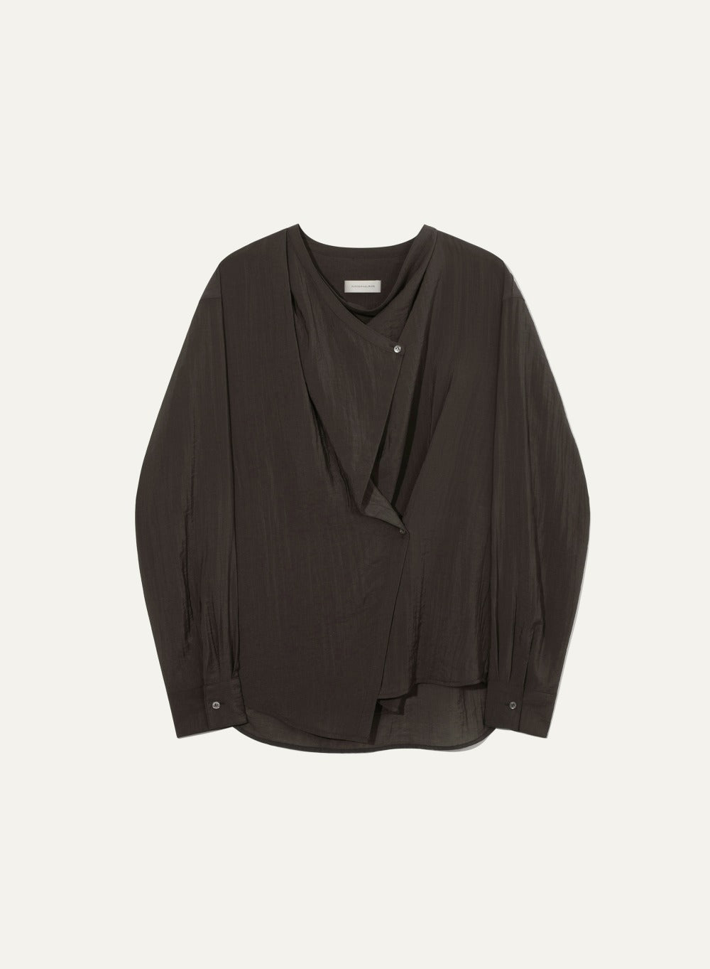 Kindersalmon Tuva Viscose Blouse Coal