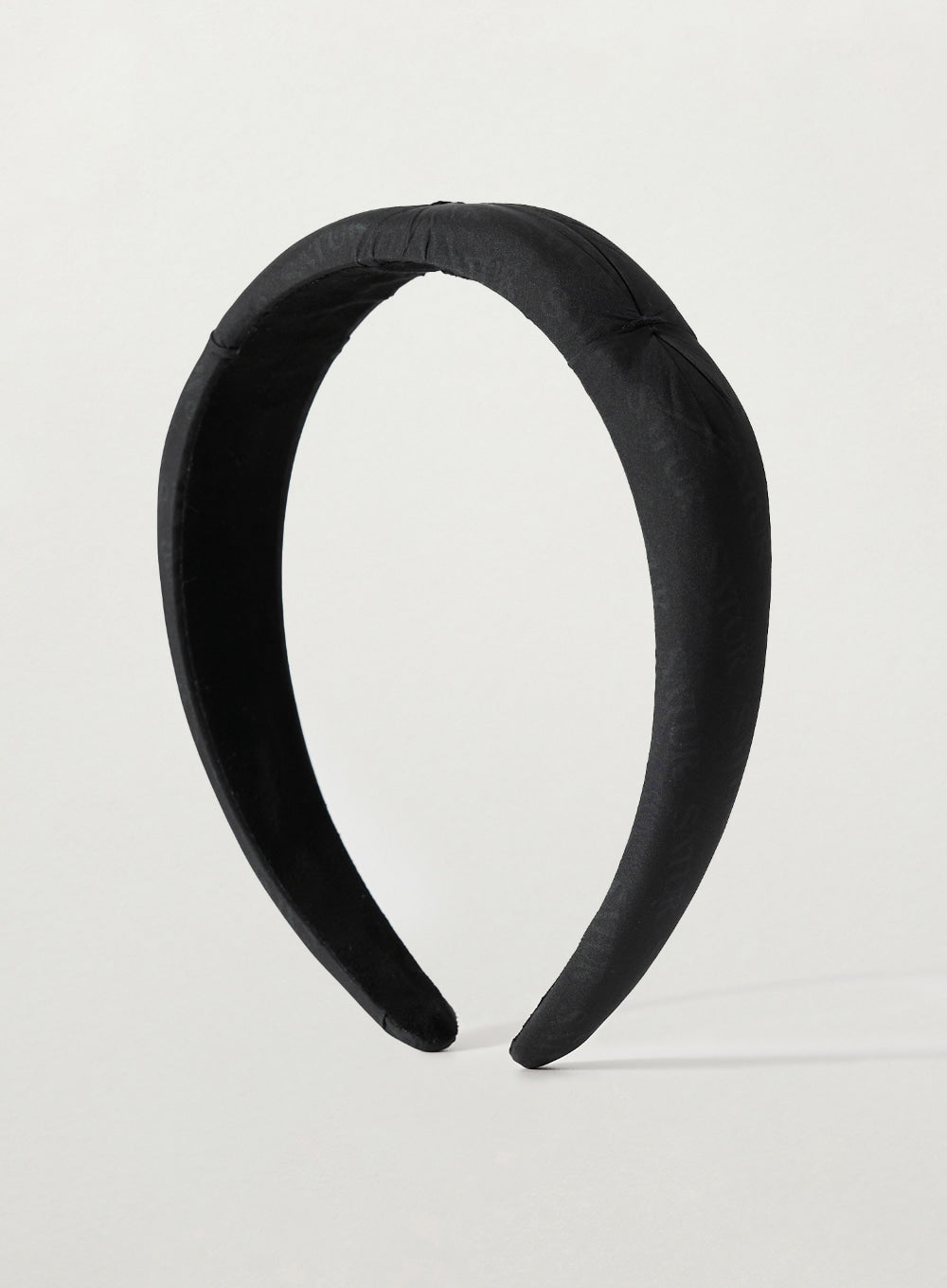 [satur] (W) Classic Logo Hairband - Black