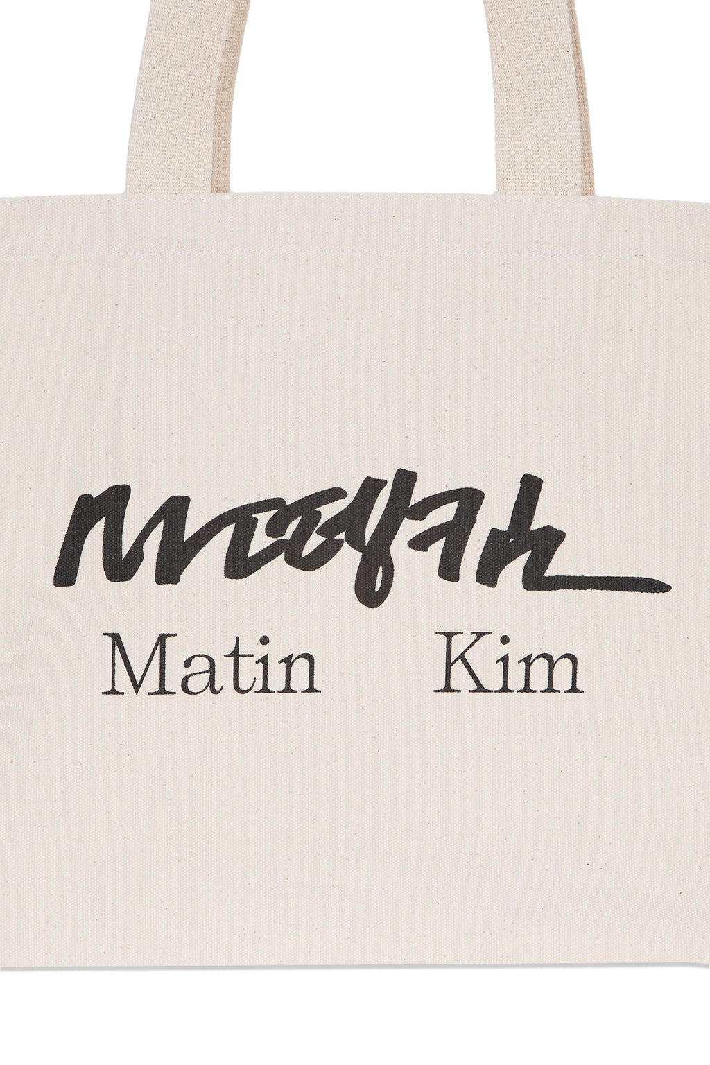 [matinkim] APEC HANGEUL LOGO ECOBAG IN IVORY