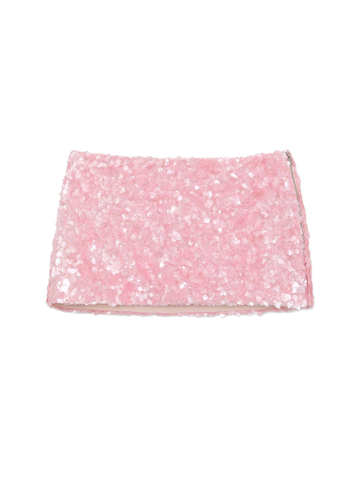 GLOWNY Twinkle Mini Skirt (Pink)