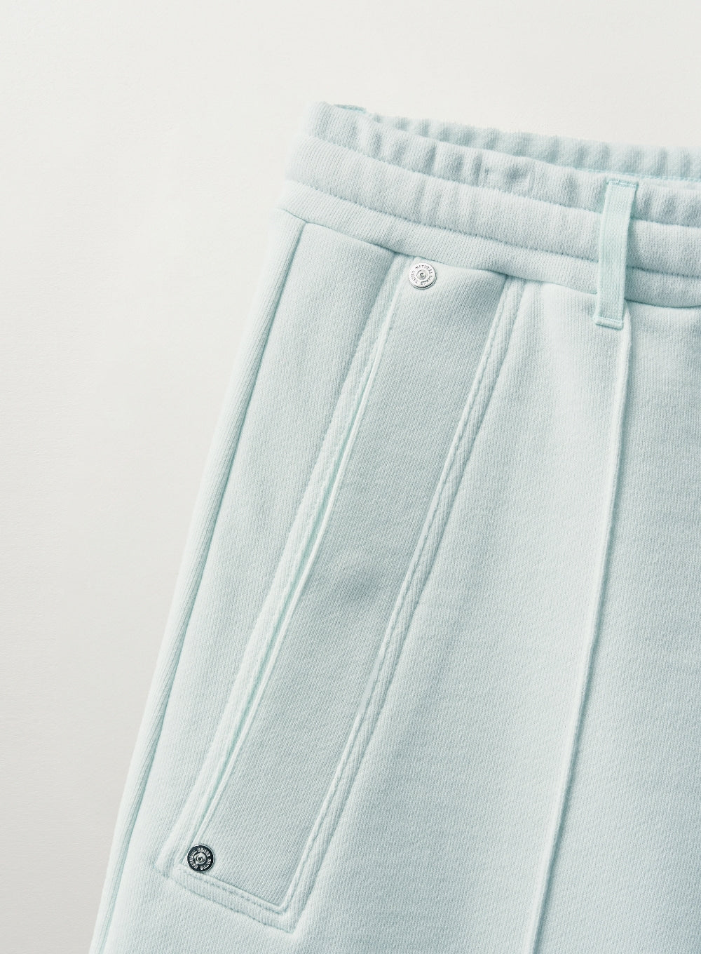 [satur] Teo Cotton Bermuda Pants - Ice Blue