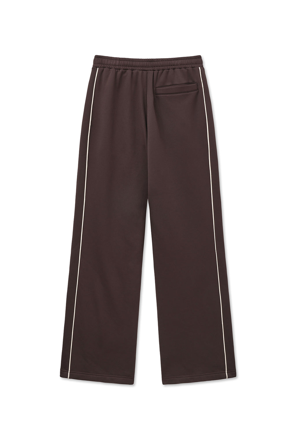 [matinkim] HEART LOGO TRACK PANTS IN BROWN