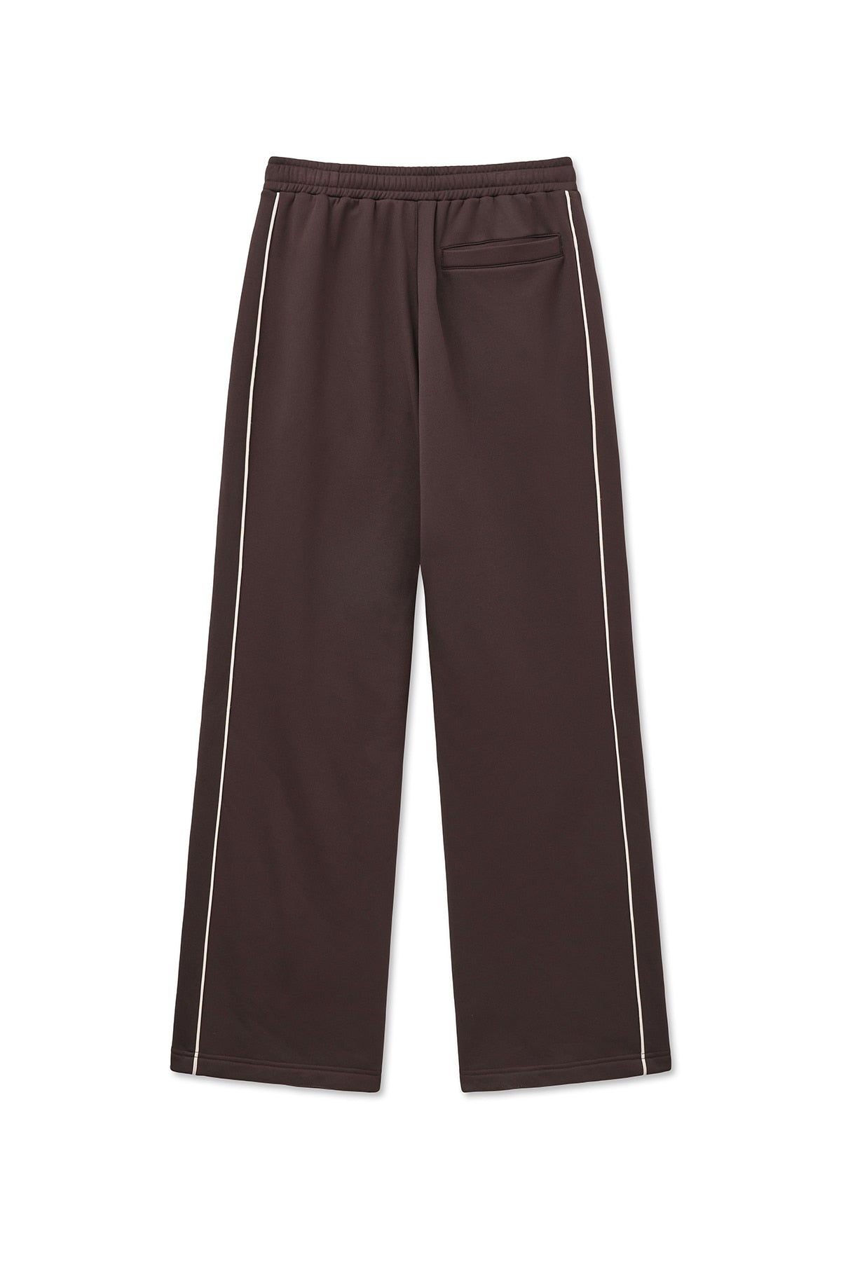 [matinkim] HEART LOGO TRACK PANTS IN BROWN