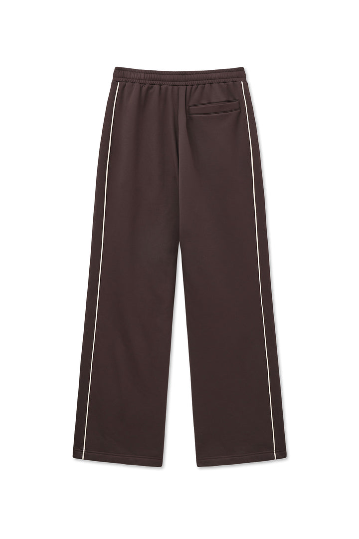 Matinkim Heart Logo Track Pants IN Brown