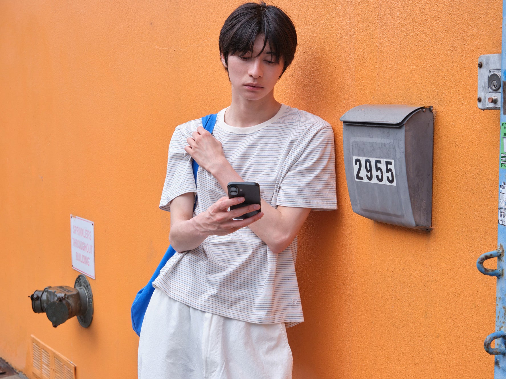Low Classic Lc Striped Basic Tee Ivory
