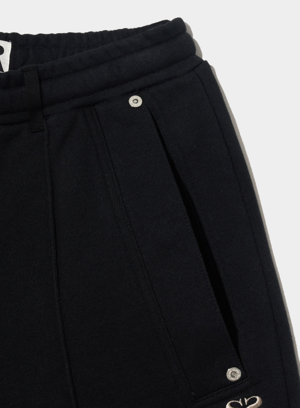 [satur] Teo Cotton Bermuda Pants - Resort Black