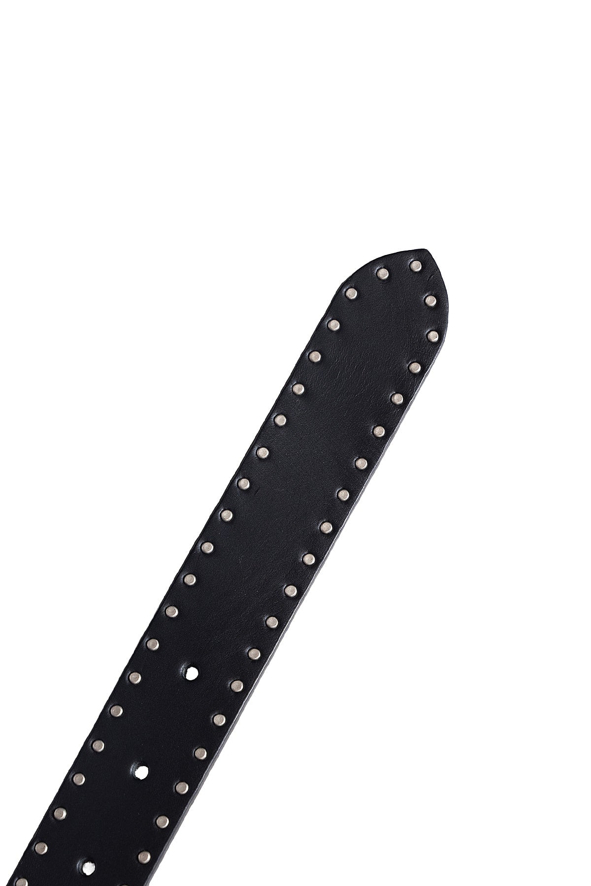 Matinkim Mini Dot Stud Leather Belt IN Black