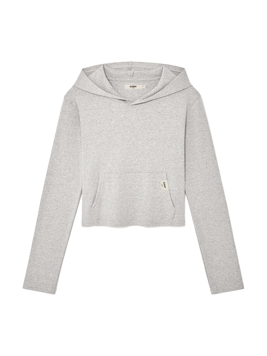 GLOWNY G Comfort Hoodie (Melange Gray)
