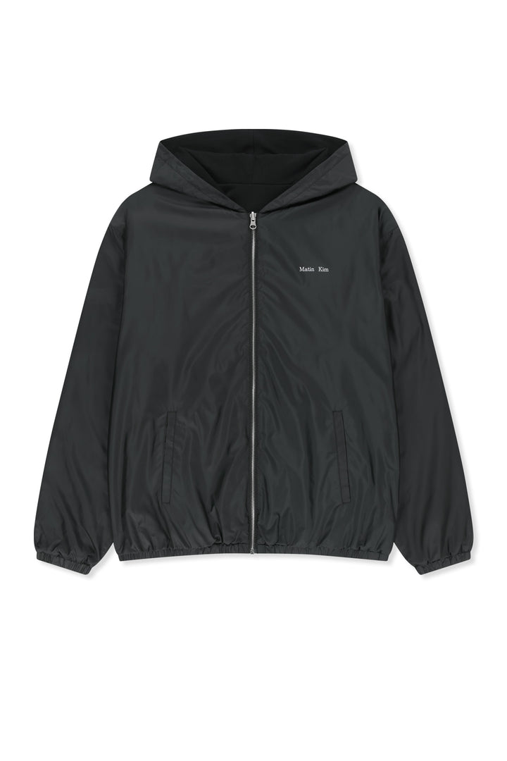 Matinkim Double Face Hoody Zip UP IN Black