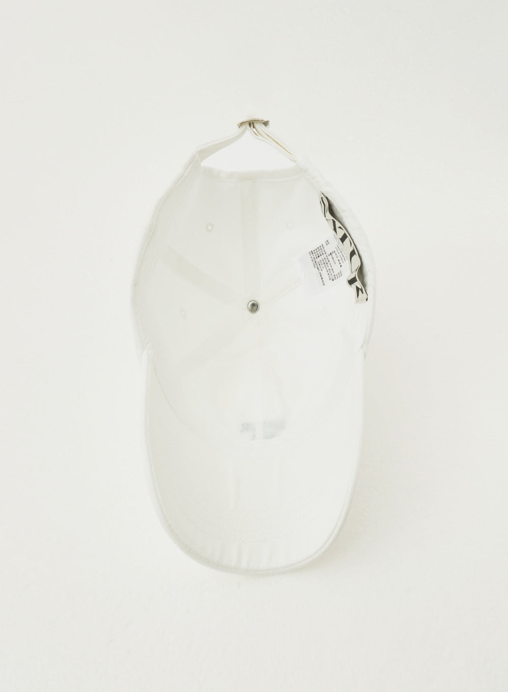 [satur] Classic Logo Ball Cap - White