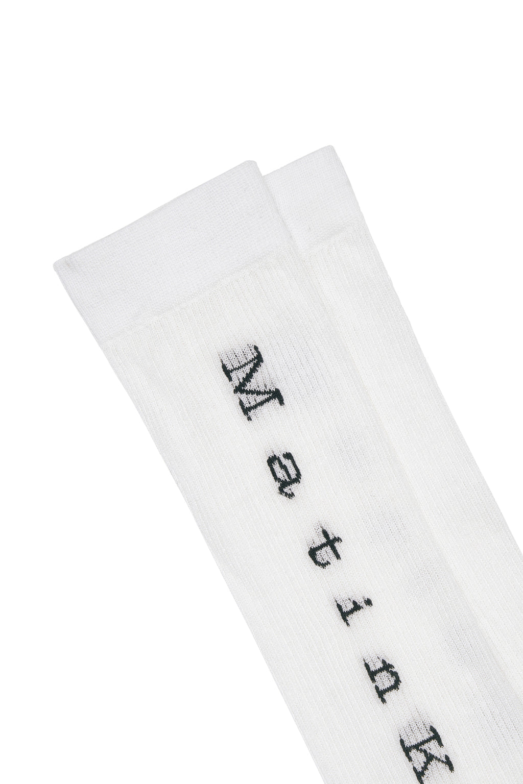 Matinkim Matin Jacquard Light Socks IN White